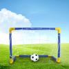 Foldable Kids Soccer Goal High-Strength Frame Indoor Soccer Post Frame Kit  Team Games