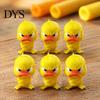 Angry Duck Model 3D Printed Yellow Ornament, Funny Desk Miniature Figurine Decoration, Cute for Home Office Decor Unique Gift Coworkers