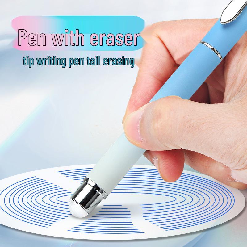 Erasable Calligraphy Fountain Pen, Grade 3, with Hidden Nib and Posture Correction, 0.38mm, Replaceable Ink for Kids