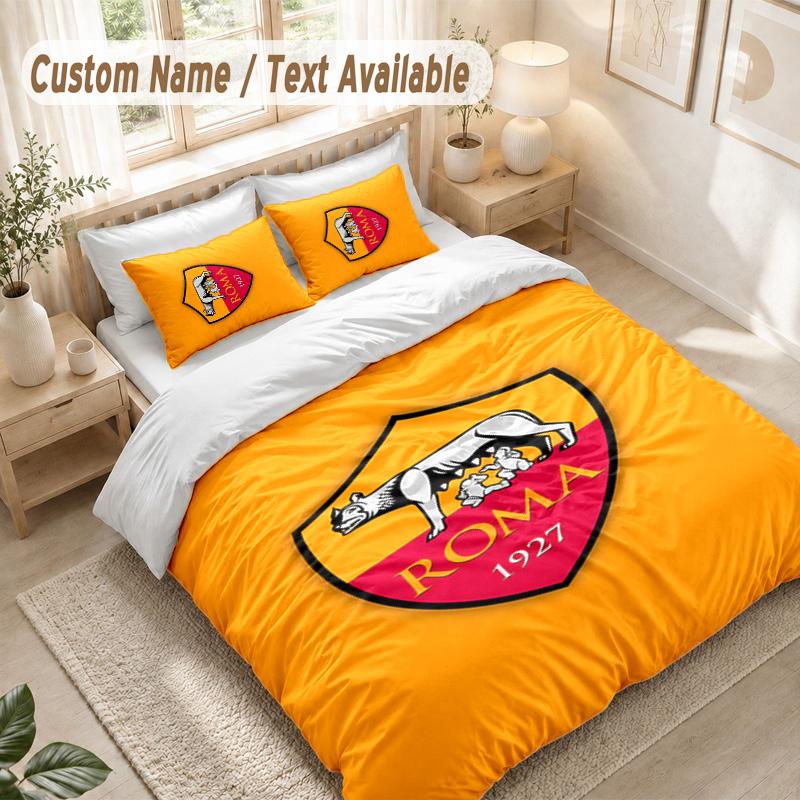 AS Roma Bedding Set, 1 Duvet Cover & 2 Pillowcases Soft Comfortable Bedroom Home Textile Decor