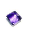 Certified Natural Bi Color Purple Amethyst 27 Ct Emerald Cut Stone u212