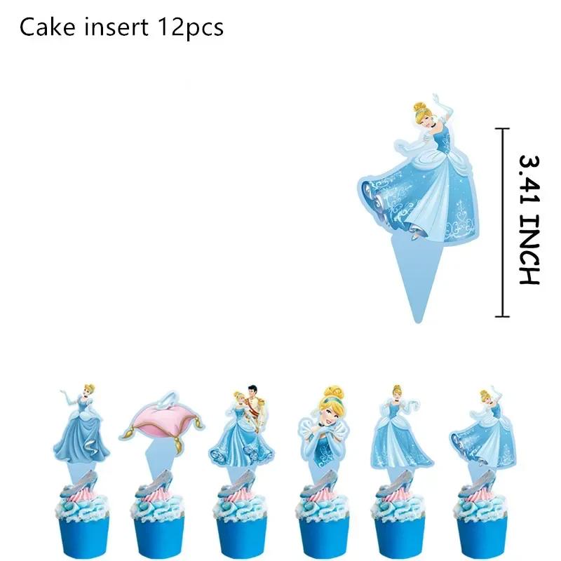 

Cinderella Birthday Party Decoration Princess Balloons Cups Plates Banner For Girls Party Favor Gift Items Baby Shower Photo Props other