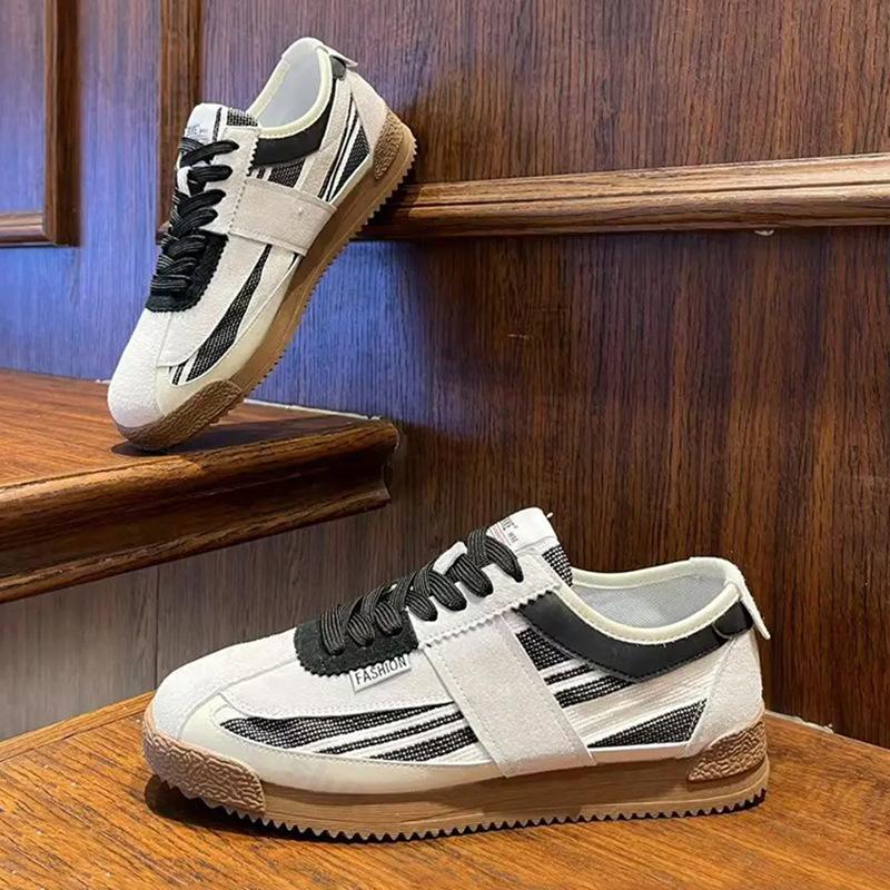 Autumn Men Casual Shoes Breathable Comfortable Lightweight Walking Shoes Fashion Lace Up Multiple Colors Outdoor Sports Shoes