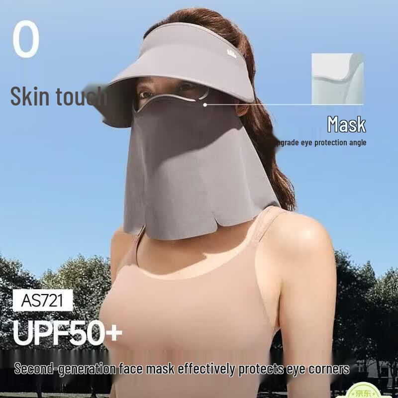 Beneunder Magnetic UV Protection Sun Hat with Detachable Face Mask