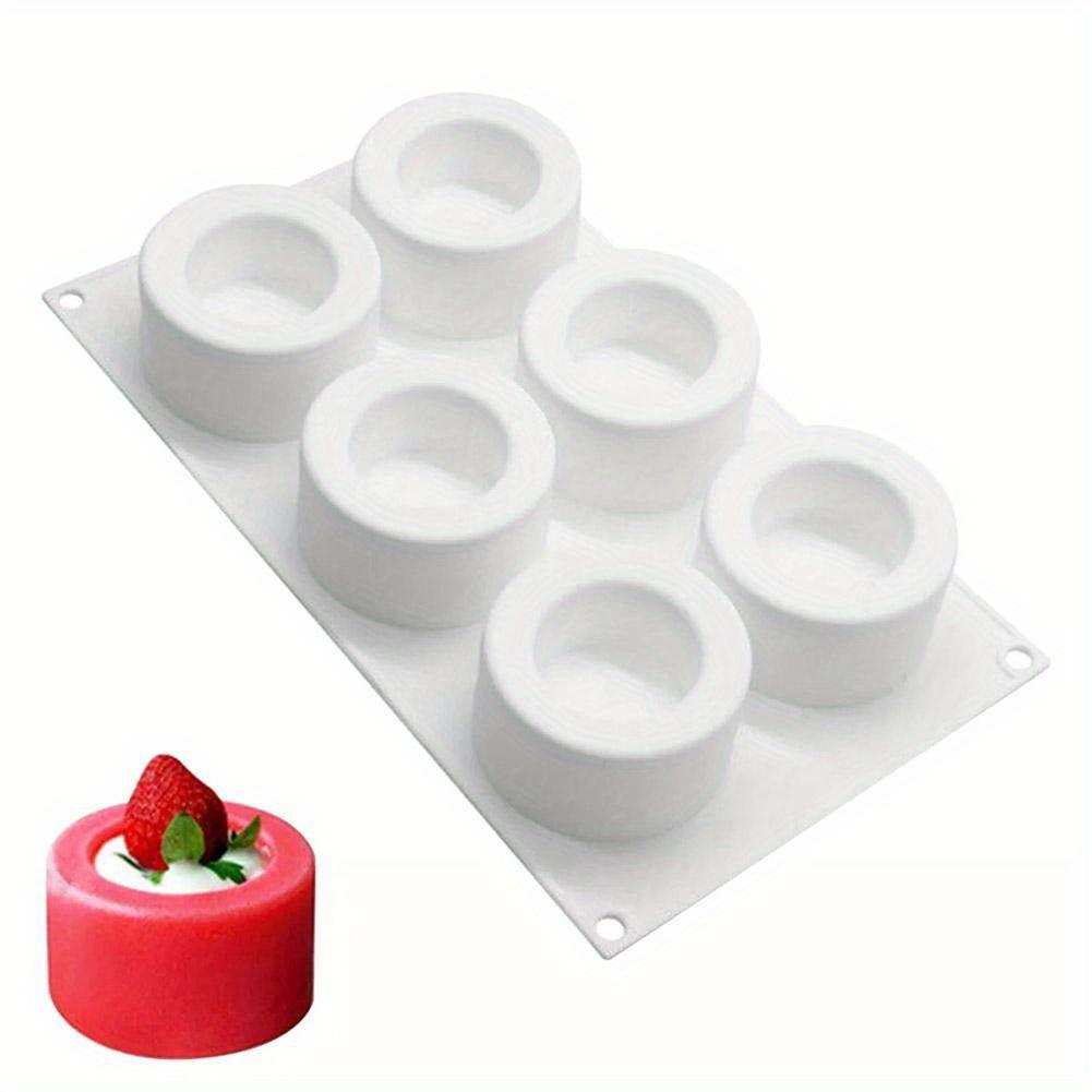 Silicone 6-Link Concave Cup Cake Mold Cupcake Mold DIY Cake Chocolate Maker Tool Kitchen Baking Tool Accessories