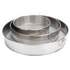 3Pcs Flour Sieve Set 304 Stainless Steel Round Flour Powder Filter Sifter Baking Utensil