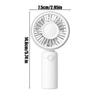 NEW Portable Fan 3 Speed Adjustable Quiet USB Rechargeable Personal Hand Held Fan For Indoor Outdoor Home Office School Travel