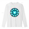 Arc Reactor Fun Design Mens T Shirt Cool Sci Fi Inspired Print for Tech Lovers Vintage Washed Casual Stylish Streetwear Unisex