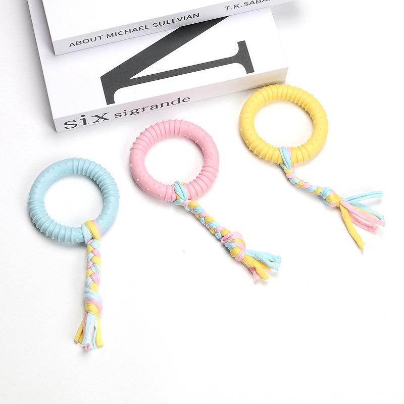 Durable TPR Dog Teething Stick: Bite-Resistant, Self-Play, Boredom Relief Toy