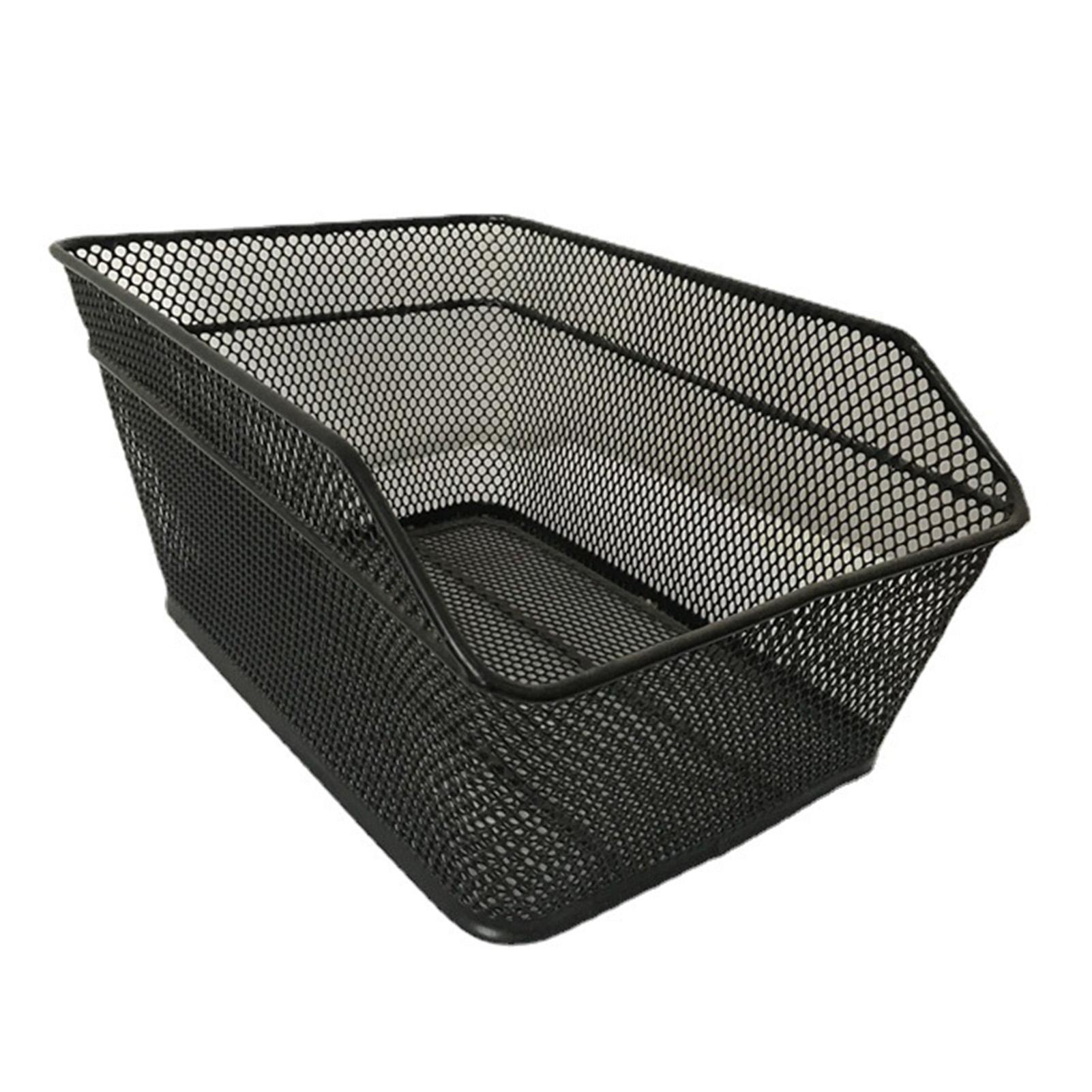 

Задняя велосипедная корзина Устойчивая к ржавчине Большая вместимость Металлическая велосипедная багажная полка Для детского велосипеда Электровелосипеда