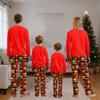 Christmas Prints Family Matching Long Sleeve Tops+Pants Set Family Matching Sets