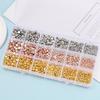 1440pcs CCB Spacer Beads Set 18 Grids Love Round Loose Bead for DIY Bracelet Necklace Earrings Jewelry Making Accessories Kits