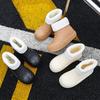 Short Waterproof Shoes Rain Shoes Women's Winter Fashion Outer Wear Heightening Super Thick-soled Rain Boots Non-slip and Wear-resistant Rubber Shoes