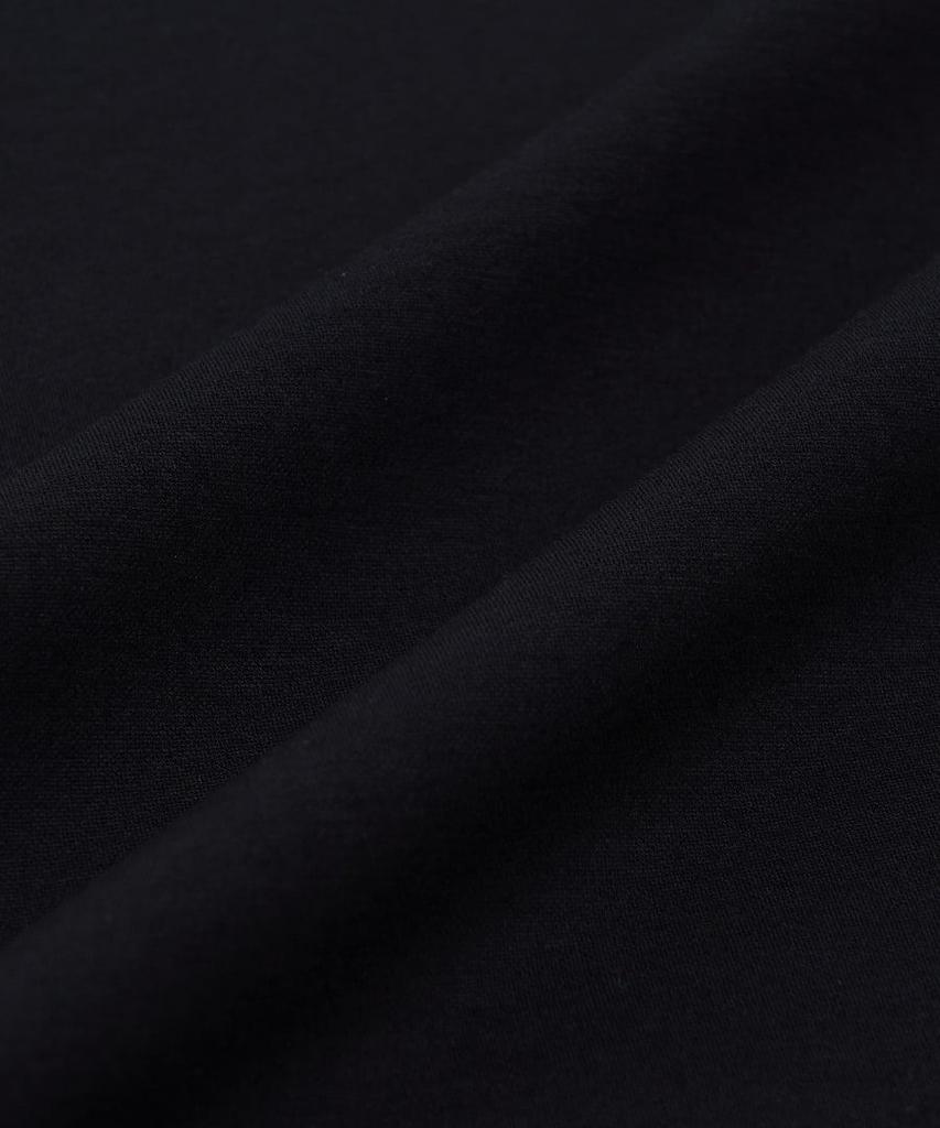 Emelbi Vintage Sportive Cursive Graphic Short Sleeve T-Shirt Ny (Black)