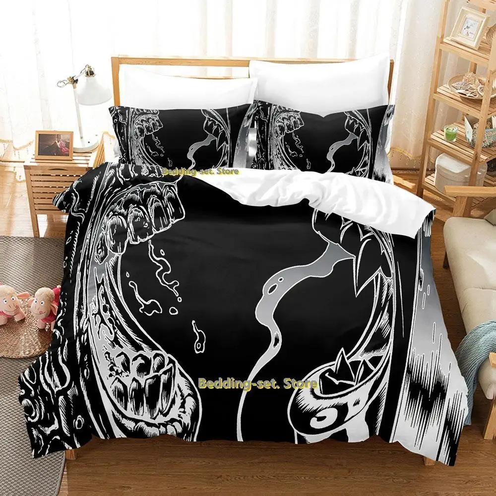 Set Biancheria da Letto Comics Extinction Parade Set da tre pezzi Cartone Animato Anime Adulto Bambino Camera da Letto Set Copripiumino lençol de cama casal