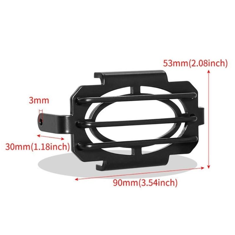 Foglight Lamp Cover for ZONTES 368G Motorcycle LED Fog Light Protectors Guard Impact Resistant Cover Easy Installation