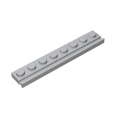 50g/28PCS 4510 1x8 Plate with Groove Building Blocks Moc Accessories Creativity with Brick Toys Children Gift Box