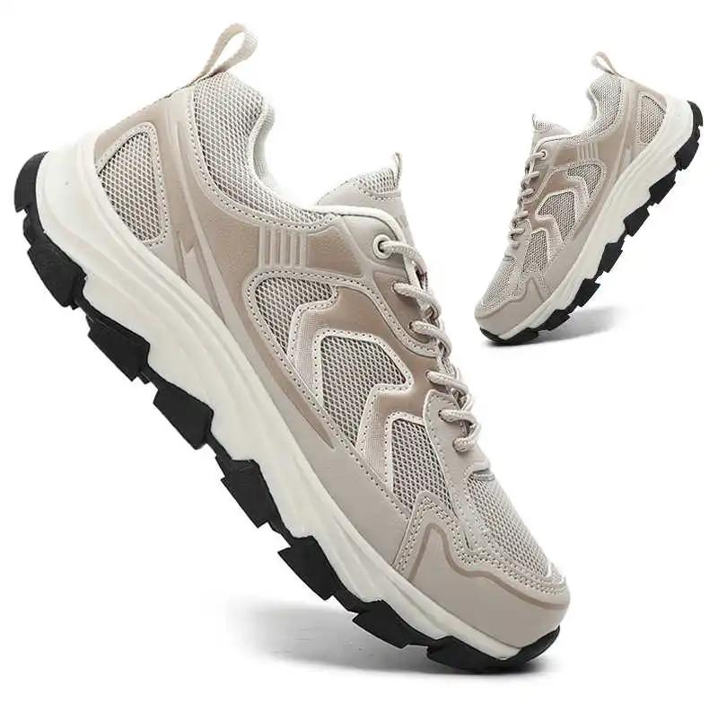 Fashion Spring-autumn Platform Men's Luxury Brand Shoes Running Men's White Tenes Original Brand Mens Sneakers Sport Fashion-man