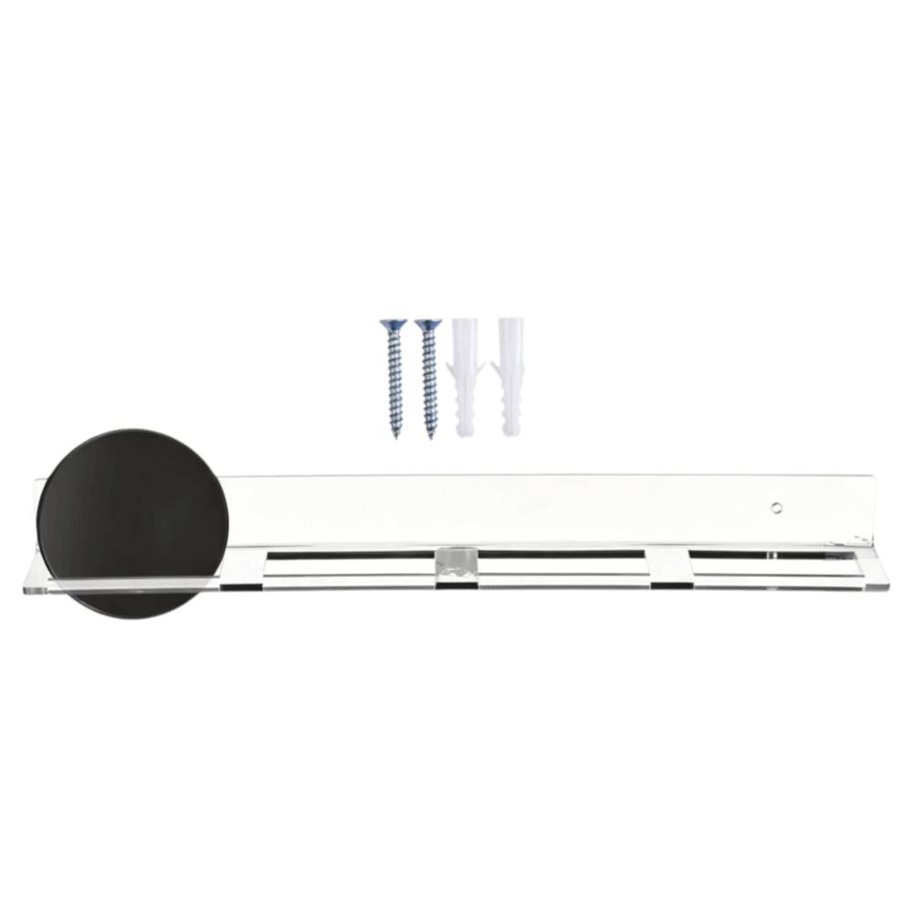 5pcs Transparent Design Hockey Puck Display Wall Rack Puck Storage Rack  Sports Memorabilia
