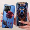 For Redmi 10A Case Cover Transparent Cute Cat Fashion Butterfly Funny Painted Casing 220233L2C 220233L2I 220233L2G