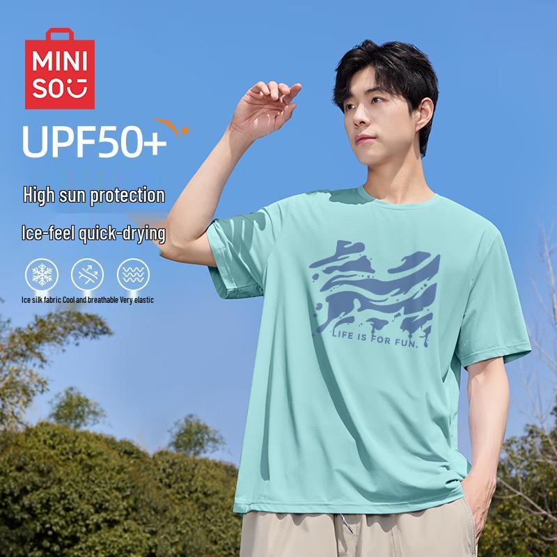 MINISO Men s Ice Silk Sport T-Shirt XL