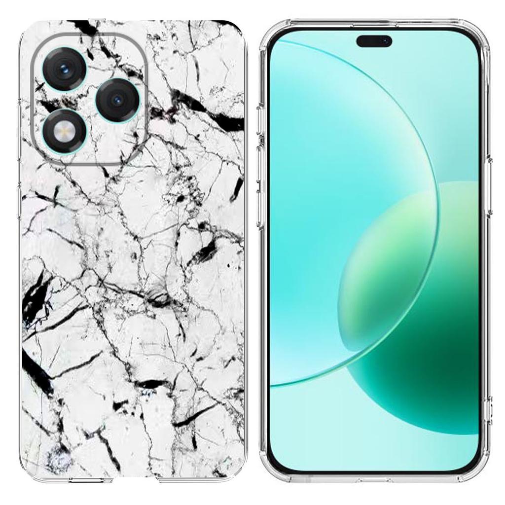 Pro Honor 400 Lite 5G Pouzdro Mramorový Vzor Potisk Měkký TPU Kryt na Telefon