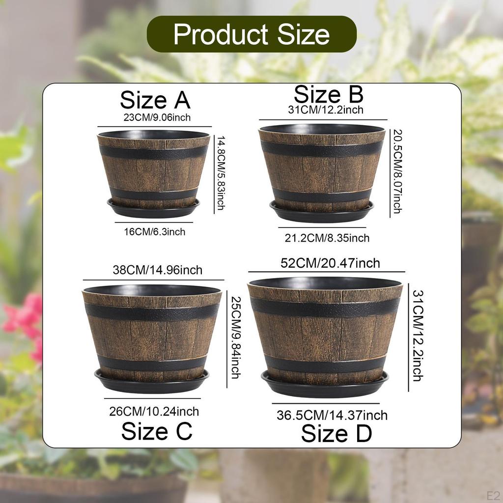 Decorative Bucket Planter for Home And Office