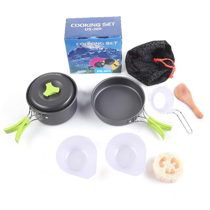 Jun Kaiwei DS-308 Portable Camping Cookware Set
