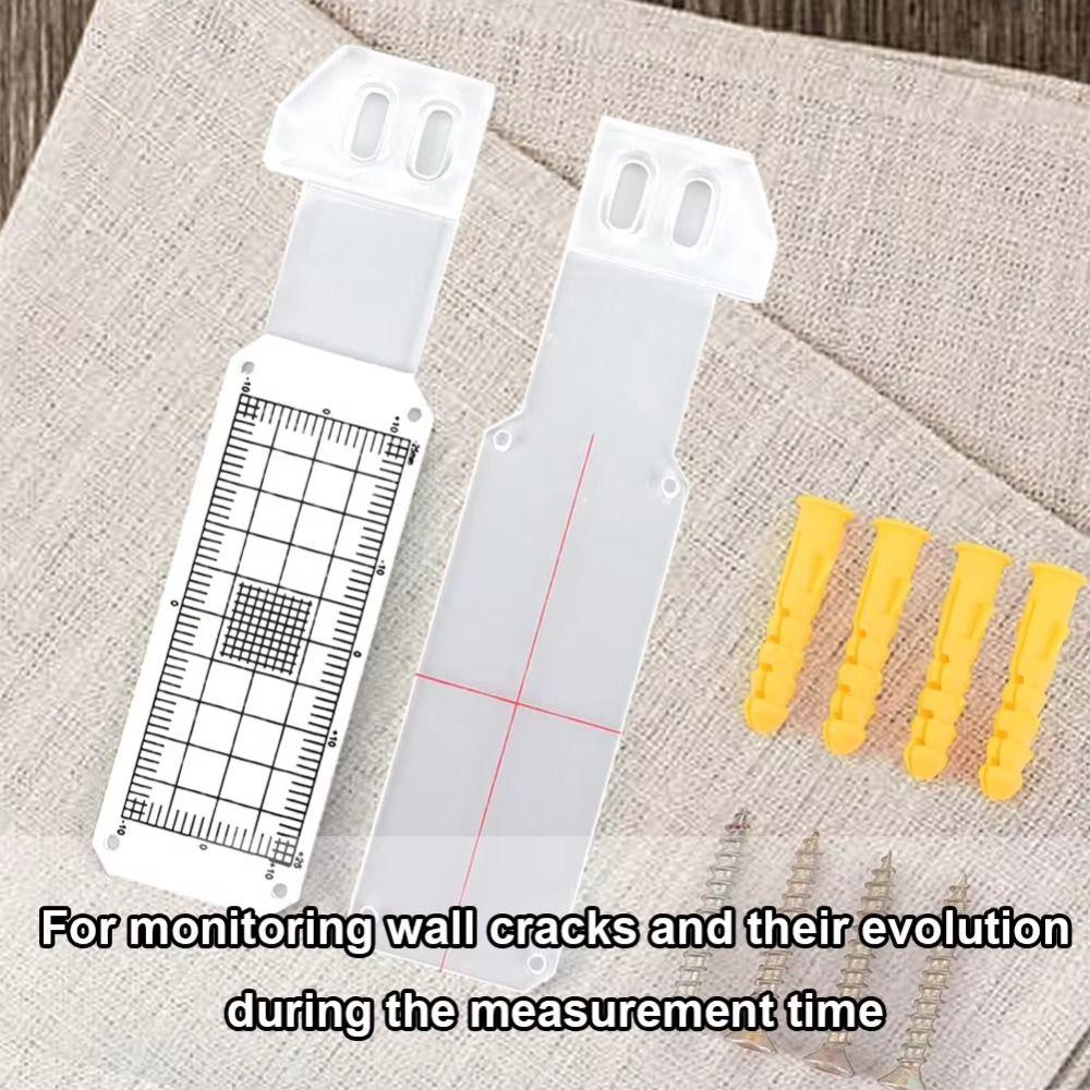 

Positioning Corner Tell-Tale Crack Monitor Crack Measurement Crack Monitoring Recorder Repair 1 pc