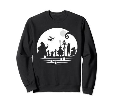Disney The Nightmare Before Christmas Character Silhouette Sweatshirt
