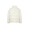 MLB Down Jacket Short Unisex Milk White 3ADJB0116-50CRS