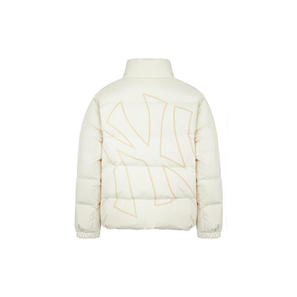 MLB Down Jacket Short Unisex Milk White 3ADJB0116-50CRS