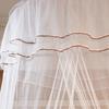 Universal Dome Bed Canopy Single Entrance Fine Mesh Bed Net Lace Curtain Princess Style Bedroom