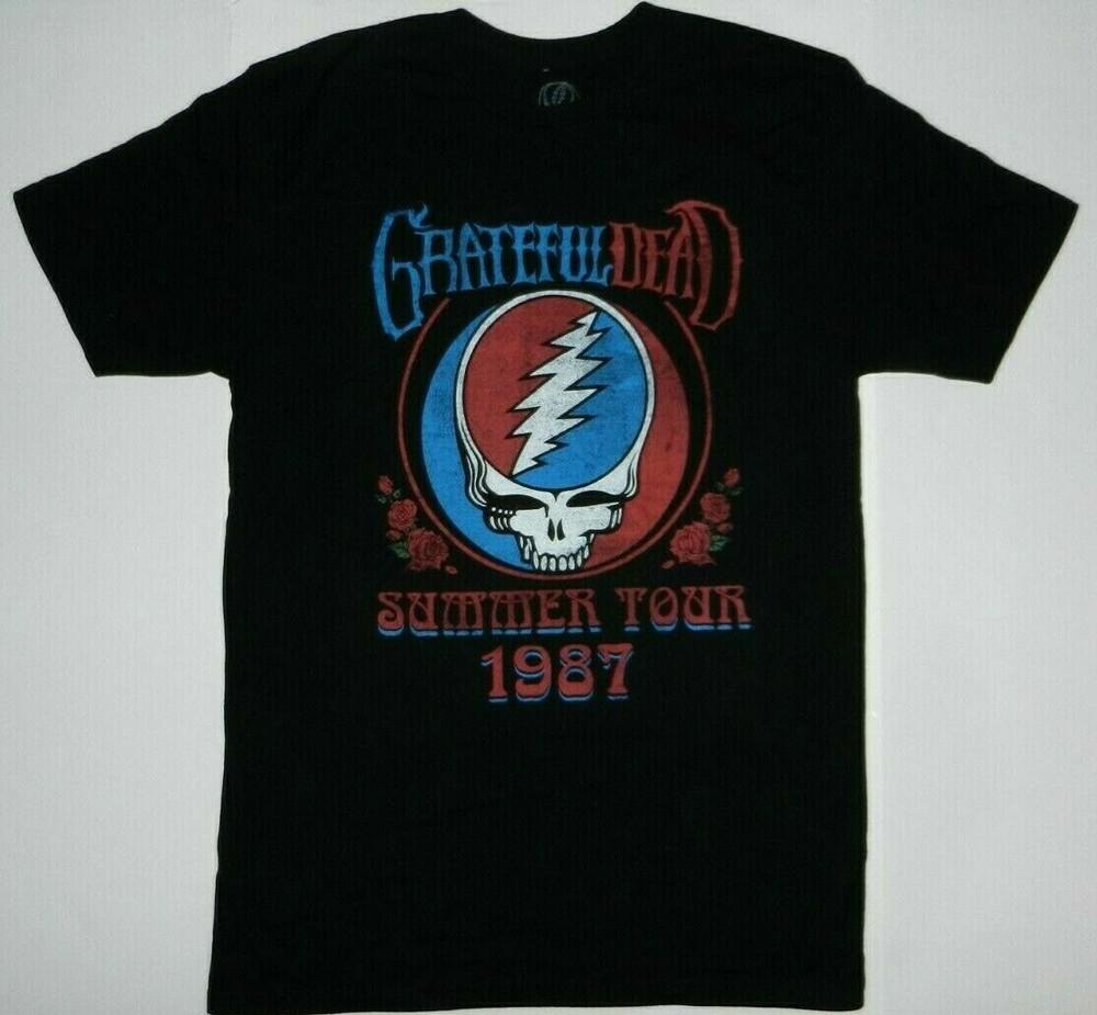 Grateful Dead Space Your Face Summer Tour 1987 T Shirt