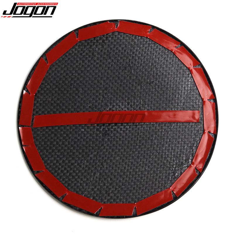 Real Carbon For Ford Mustang Dark Horse EcoBoost GT S650 2024 2025 Exterior Oil Fuel Tank Gas Cap Outlet Cover Trim Accessories