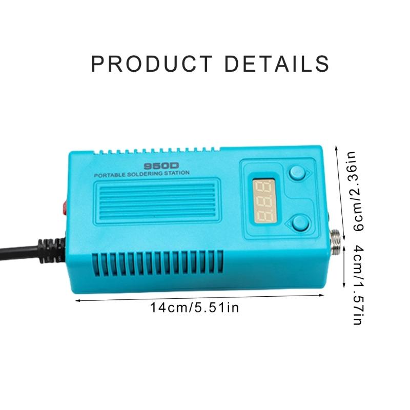 Digital Soldering Station Fast Heating Soldering Iron Station Soldering Iron Replacement Adjustable Temperature Welding