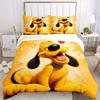 3pcs Pluto Bedding Set - Includes 1 Quilt Cover and 2 Pillowcases, Comfortable Bedding with Stylish Design for Bedroom, Machine Washable - Perfec