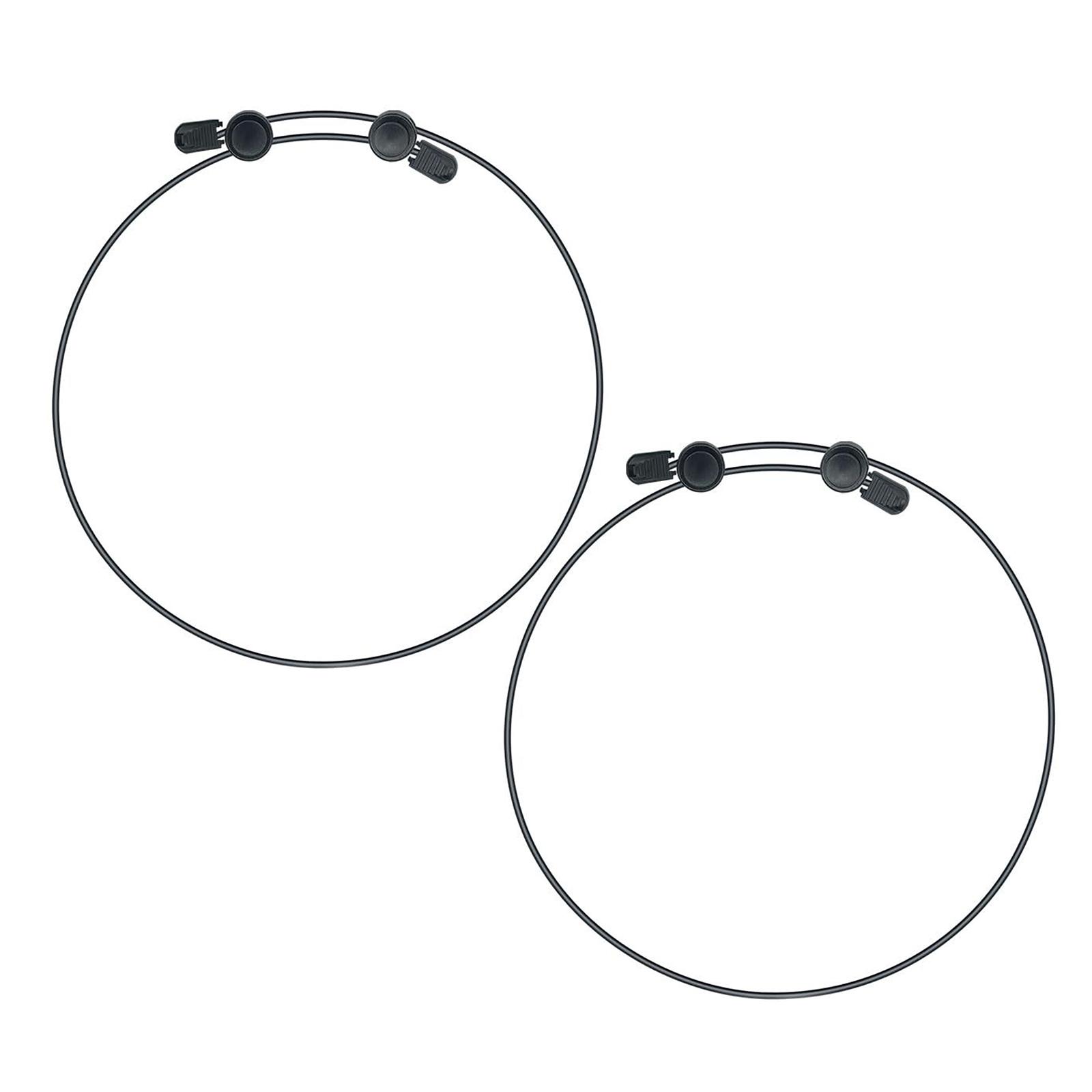 

2Pcs Crop Tuck Band Tucking Adjustable Band Crop Band For Tucking Shirts Adjustable Band Tool for Shirt чёрный