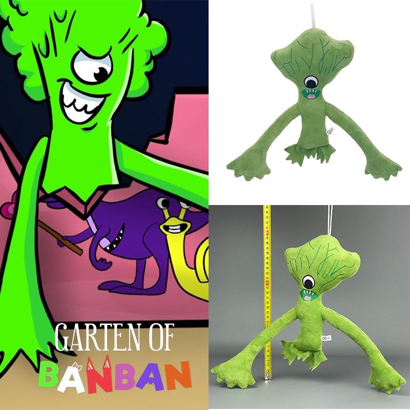 Garten Of Banban Green Cauliflower Plush Toy For Kids 22cm Tall