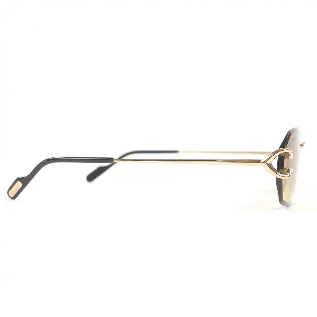 Excellent Cartier Sunglasses Gold Mens CT0468S Used