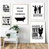 Toilet Rules Wall Art Canvas Painting Modern Funny Bathroom Rules Sign  Prints Toilet Humour Picture Bathroom Home Decor