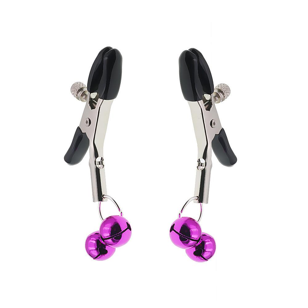 Metal Sexy Bell Nipple Clamp Mei Mei Clip Female Masturbation Adult Products Sex Toy Sex Tools