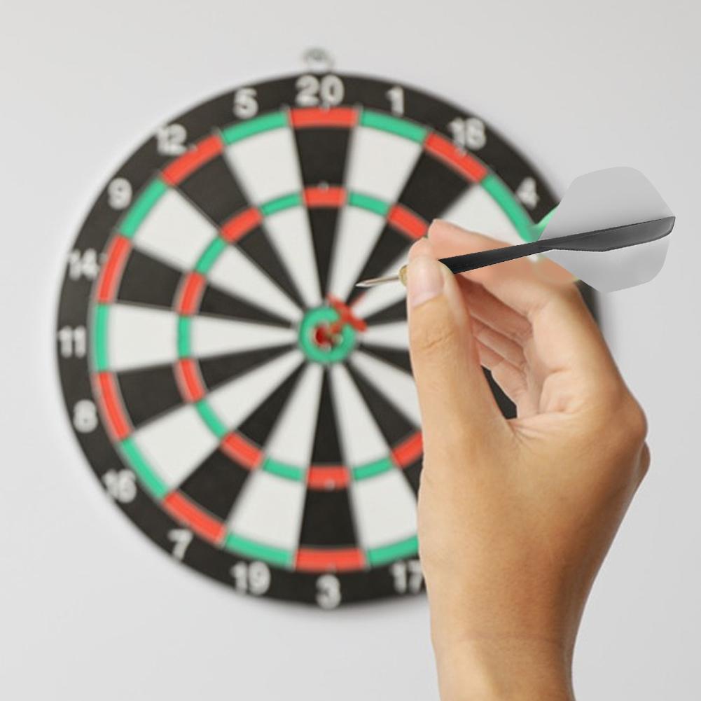12-3PCS Professional Dart Flights 2BA Plastic Transparent Shafts Darts Anti-Drop Integrated Darts Flights for Indoor Outdoor