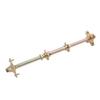 850mm Go Kart Rear Live Axle Kit with Brake Assembly and Chain ATV Rear Axle Assembly for 50cc 70cc 90cc Atv Quads