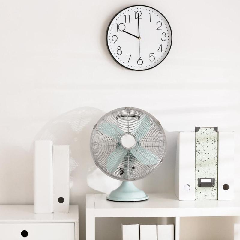 10/12inch 10 Blades Plastic Fan Blade Electric Fan Accessories Household Standing Pedestal Fan Blade Table Office Space