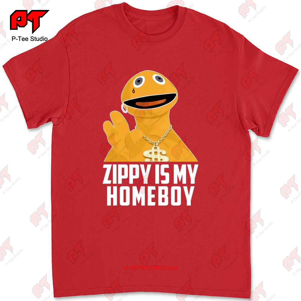 Rainbow Zippy Is My Homeboy Parody Tv Show Tshirt BBMU S