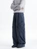 2024 Men's Retro Deconstructed Wide-Leg Overalls - Loose-Fit Casual Spring/Summer Trend