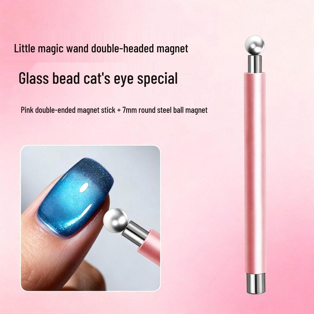 Upgraded Dual-Ended Cat Eye Gel Magnet Pen for Nail Art