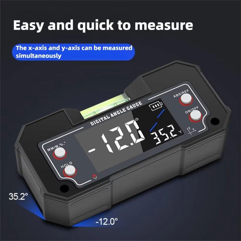 Multifunctional Digital Angle Gauge Magnetic Bevel Inclinometer Digital Inclinometer Household