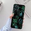 Tropical Green Plant Leaf For Realme 10 11 Pro Plus GT Neo 5 2T C21Y C30 C31 C33 C35 C55 OnePlus Nord CE 2 3 Lite Case